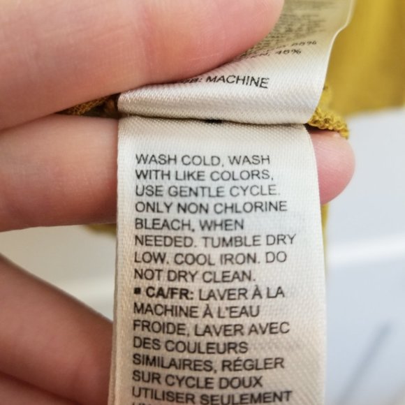 Goodthreads Women's Ruffled Short- Sleeved Blouse Size S - Picture 6 of 6